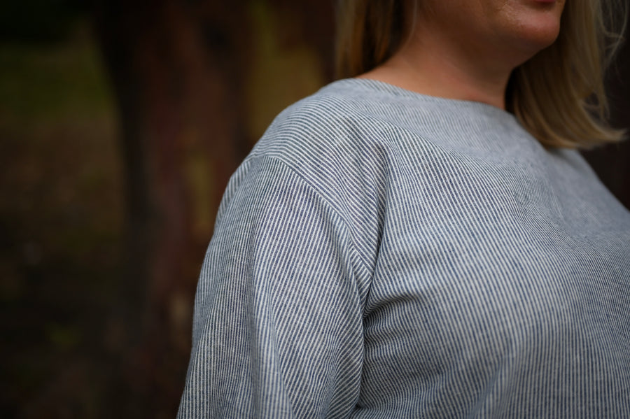 Woven Tee - Long Sleeve