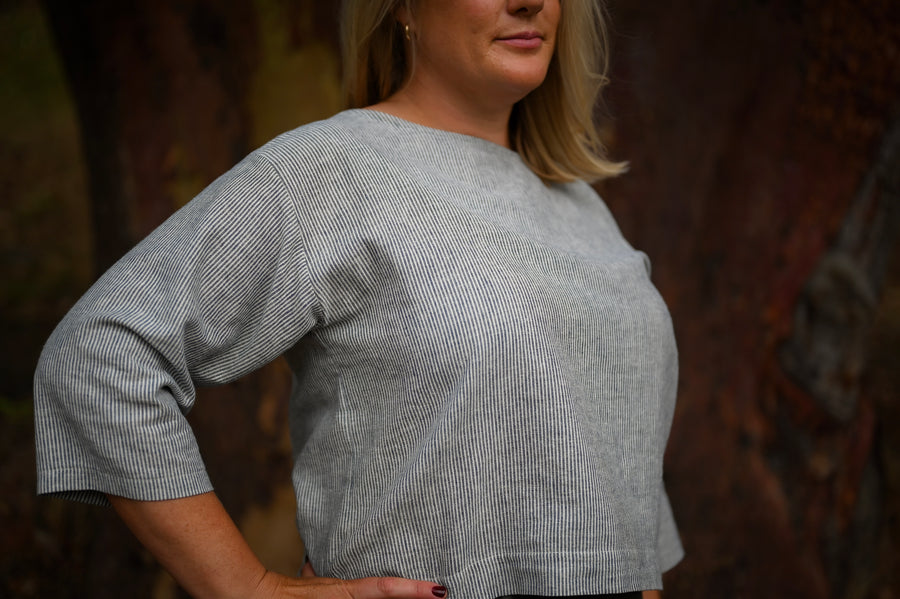 Woven Tee - Long Sleeve