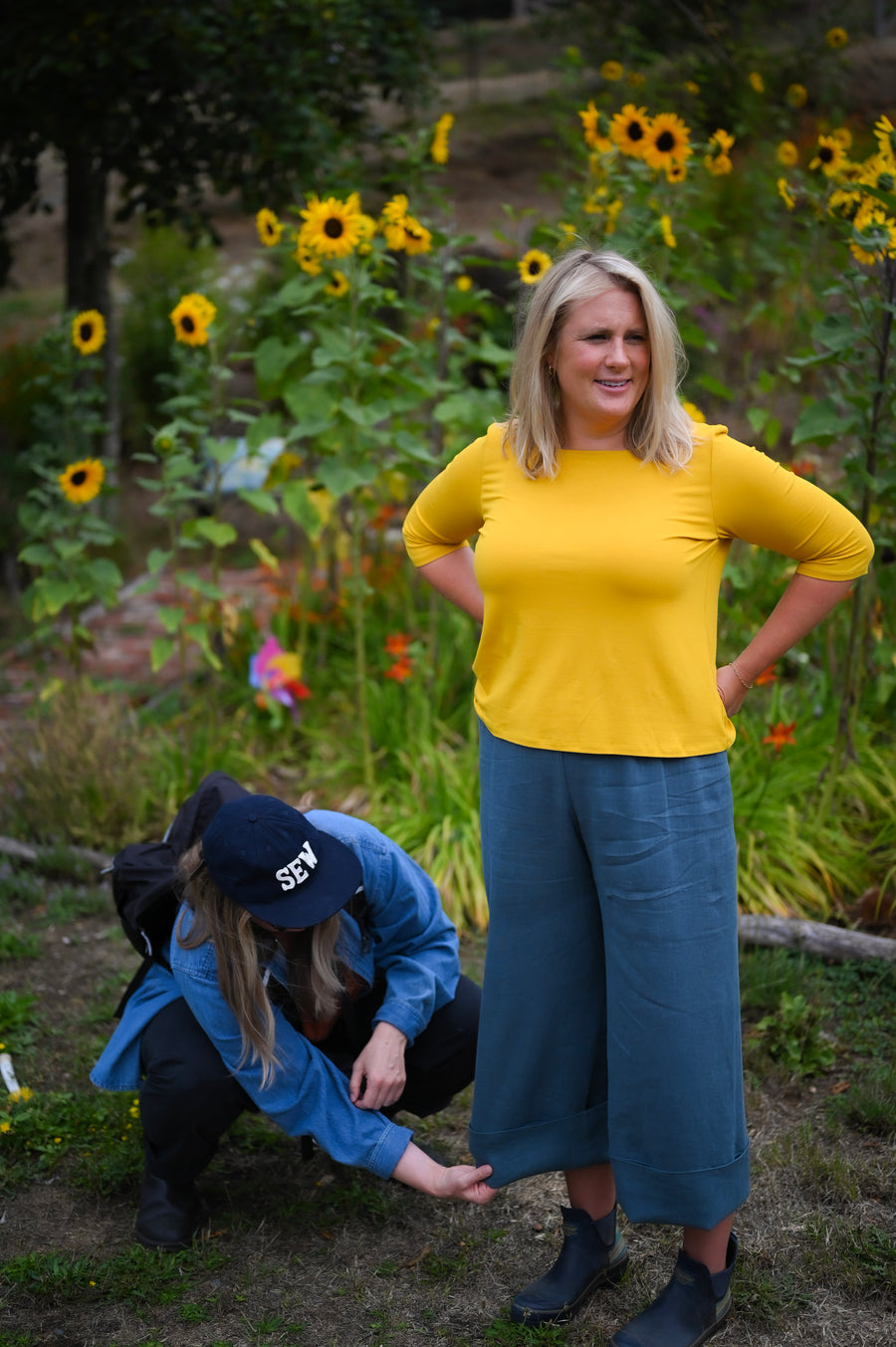 Straight Leg Pant in Hemp
