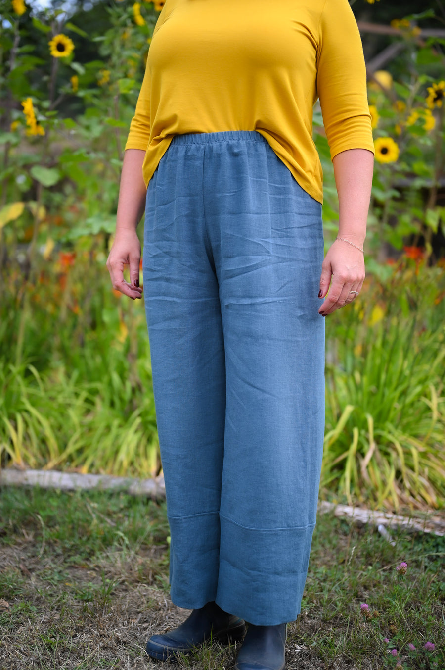 Straight Leg Pant in Hemp