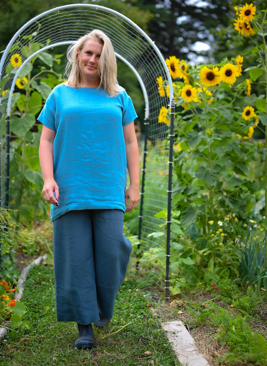 Straight Leg Pant in Hemp