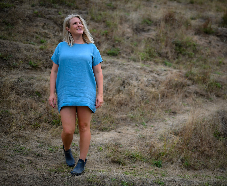 Woven Tee Tunic