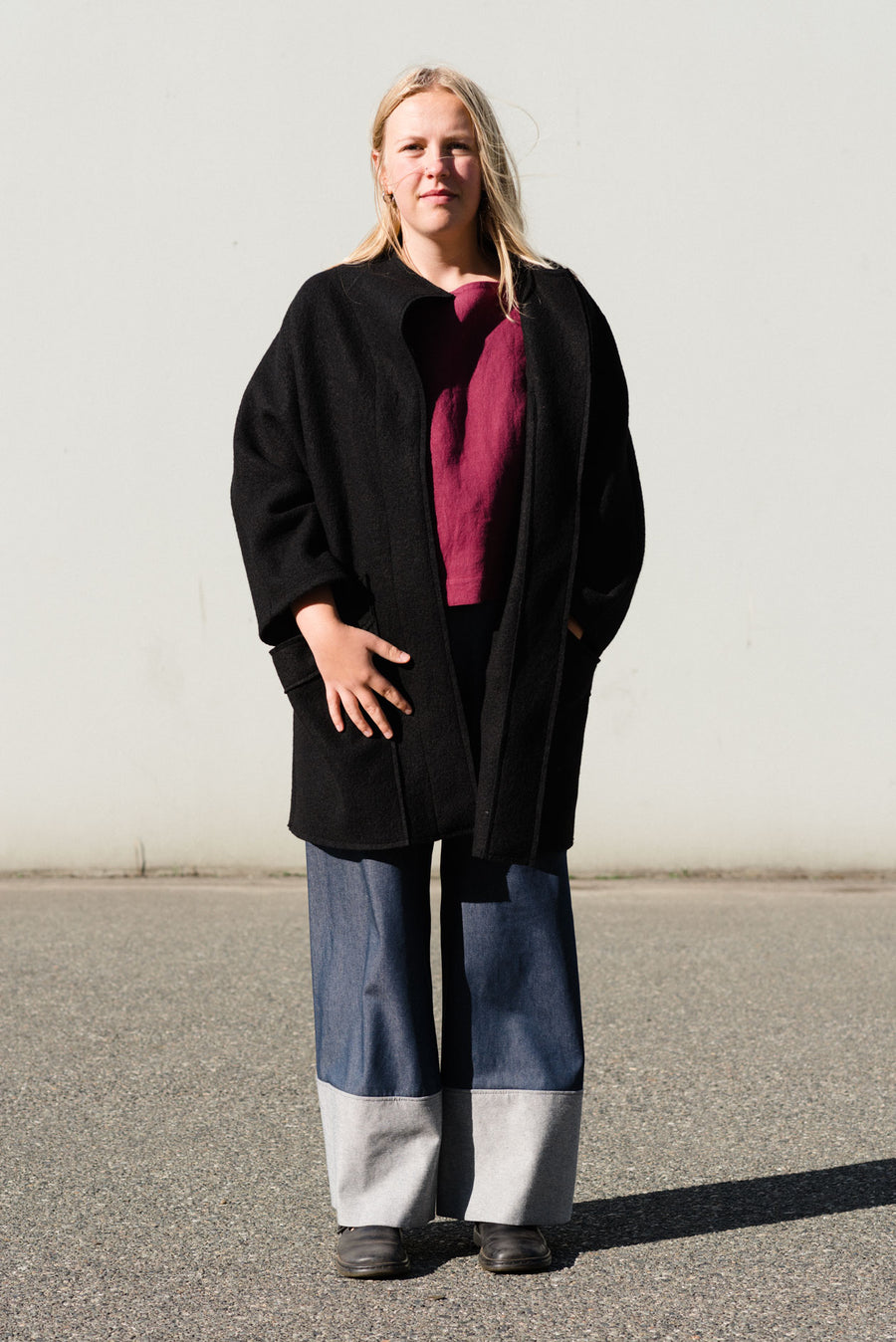 Wool Deep Pocket Coat