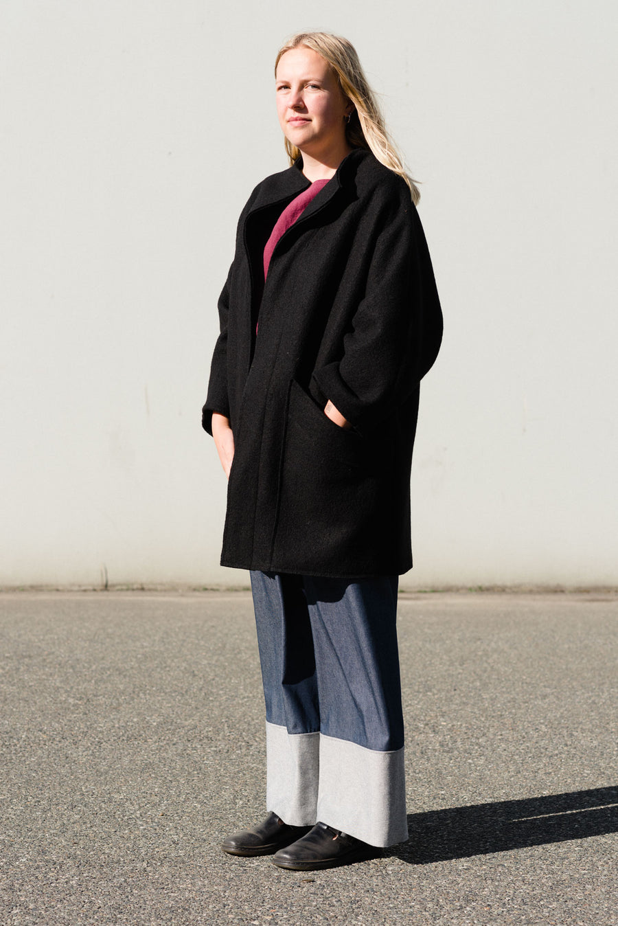 Wool Deep Pocket Coat