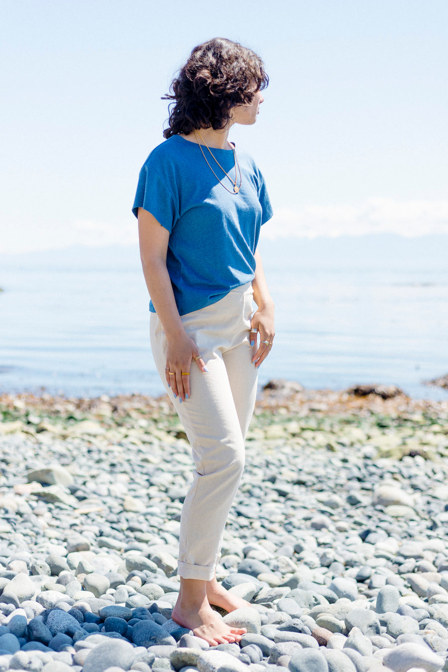 Tapered Pant - Linen Organic Cotton